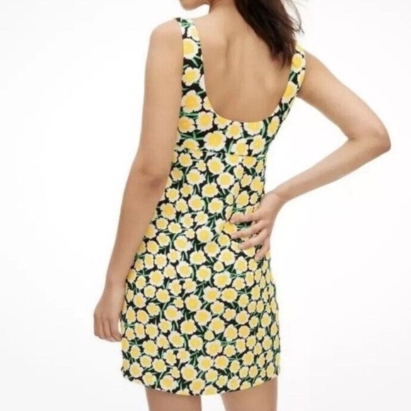 COPY - Diane Von Furstenberg Floral Mini Shift Dress Size 2 - Picture 2 of 11